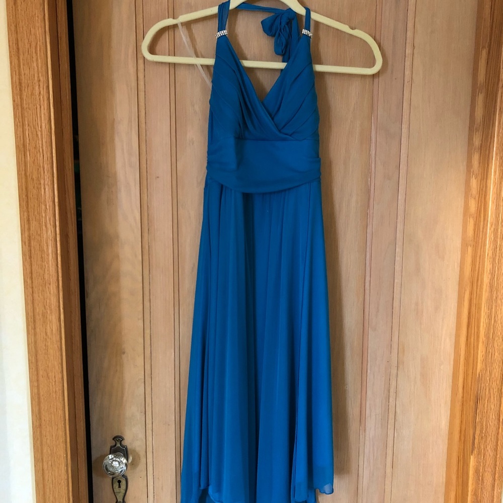 Blue Homecoming Dress